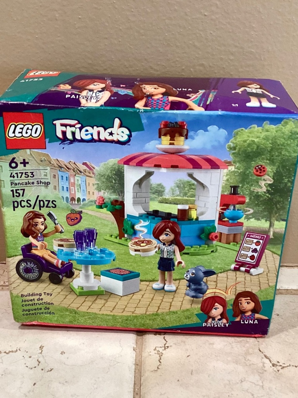 NIB LEGO FRIENDS Set #41753 Pancake Shop Sealed Box Has Some Dents 2023